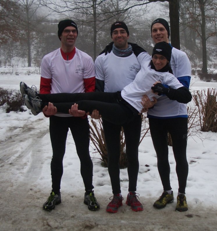 Ralf, Nils, Tim und Laura v.l.